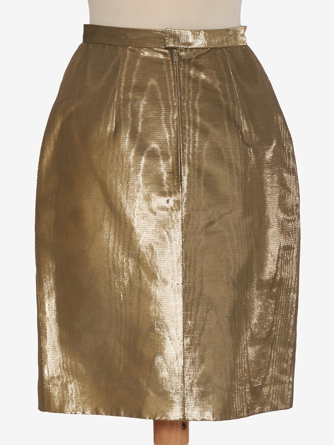 Juanita Sabbadini Gold Lurex Tailleur