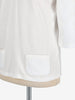 Chanel Uniform White 3/4 Sleeve Top CVM22.12.6  Chanel 