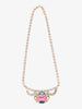 Vintage Multicoloured Stone Necklace 10032025_2  Vintage 
