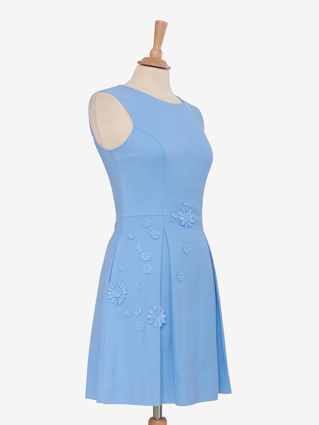Ermanno Scervino 花卉贴花小礼服