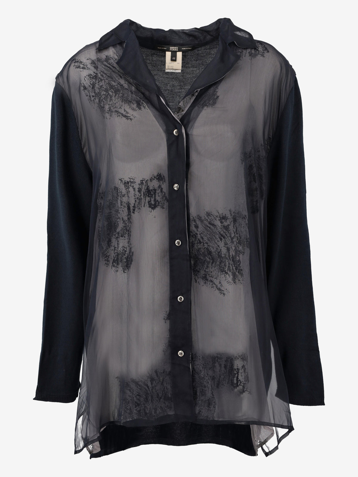 Gianfranco Ferré Layered Silk Shirt