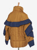 Vintage Gold quilt with blue snake - '00s AR021  Vintage 