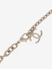 Collana a catena con scritta Chanel