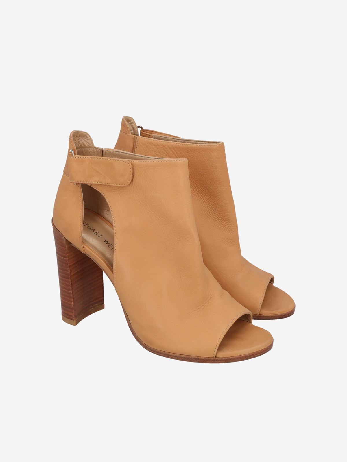 Stuart Weitzman Open-toe Ankle Booties W22050302  Stuart Weitzman 