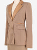 Basile Beige Two-Piece With Leather Inserts W2511.55  Vintage 