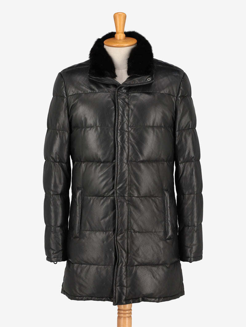 Vintage Leather Coat WCV250823  Vintage 