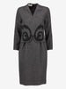 Valentino Wool Midi Dress with Layered-Effect Design CVM24.75.34  Valentino 