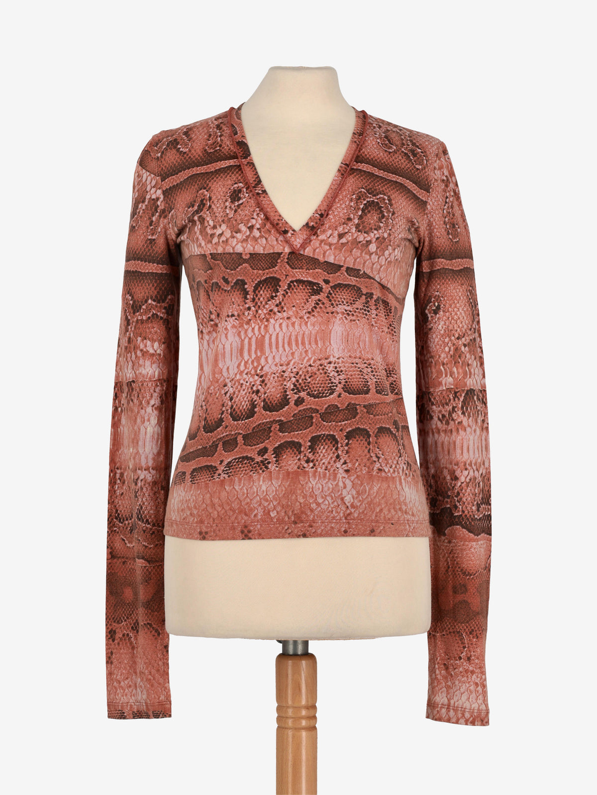 Just Cavalli Python Print Shirt W24121253.16  Just Cavalli 