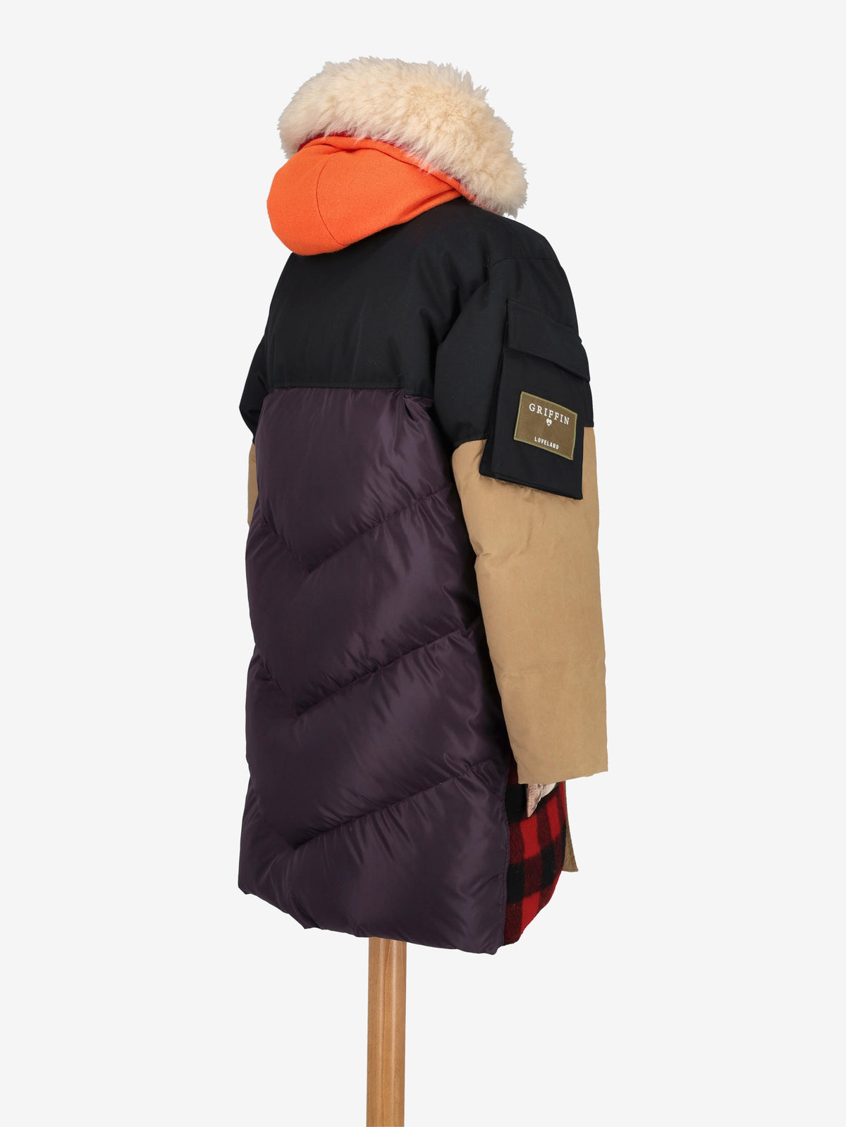 Woolrich Patchwork Coat WCV250860  Woolrich 