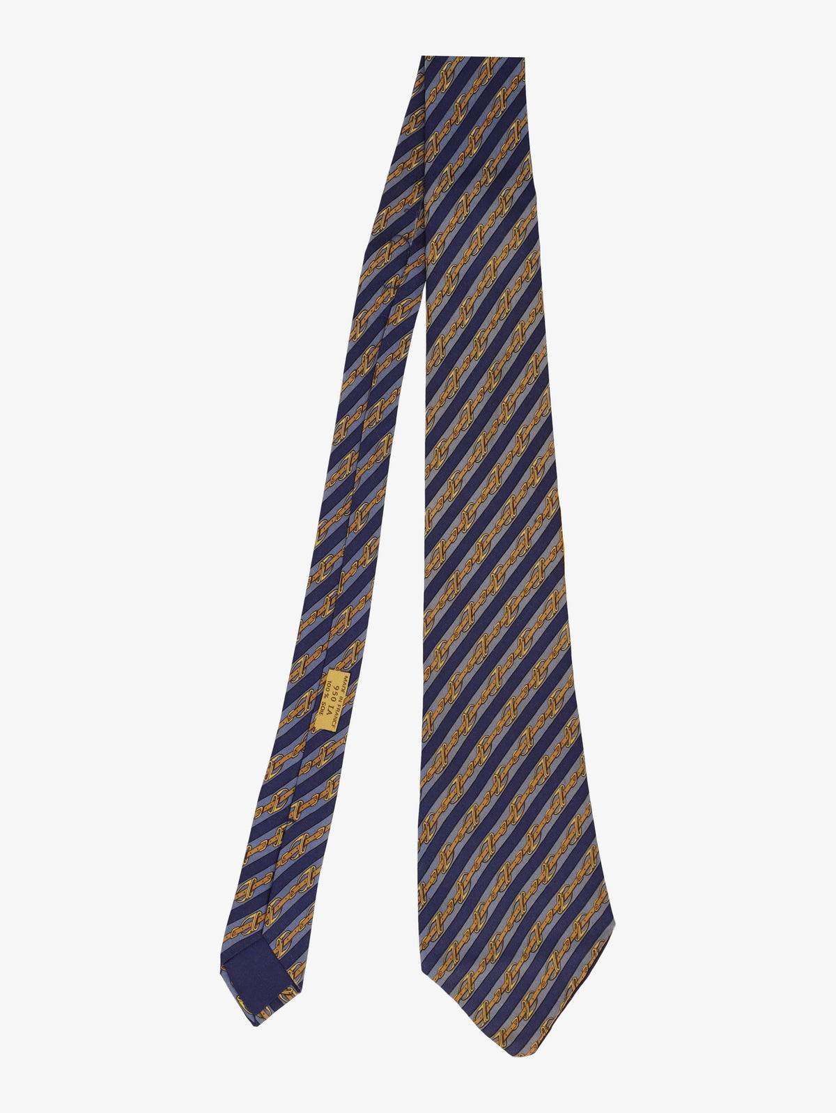 Hermès Horsebit Print Tie 161225.24  Hermes 