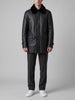 Larusmiani FW15 Deer Leather Bomber Jacket with Fur Collar WCV26.1.1  Larusmiani 