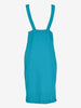 Gianni Versace Teal Blue Sleeveless Mini Dress CVB23.44.14  Gianni Versace 