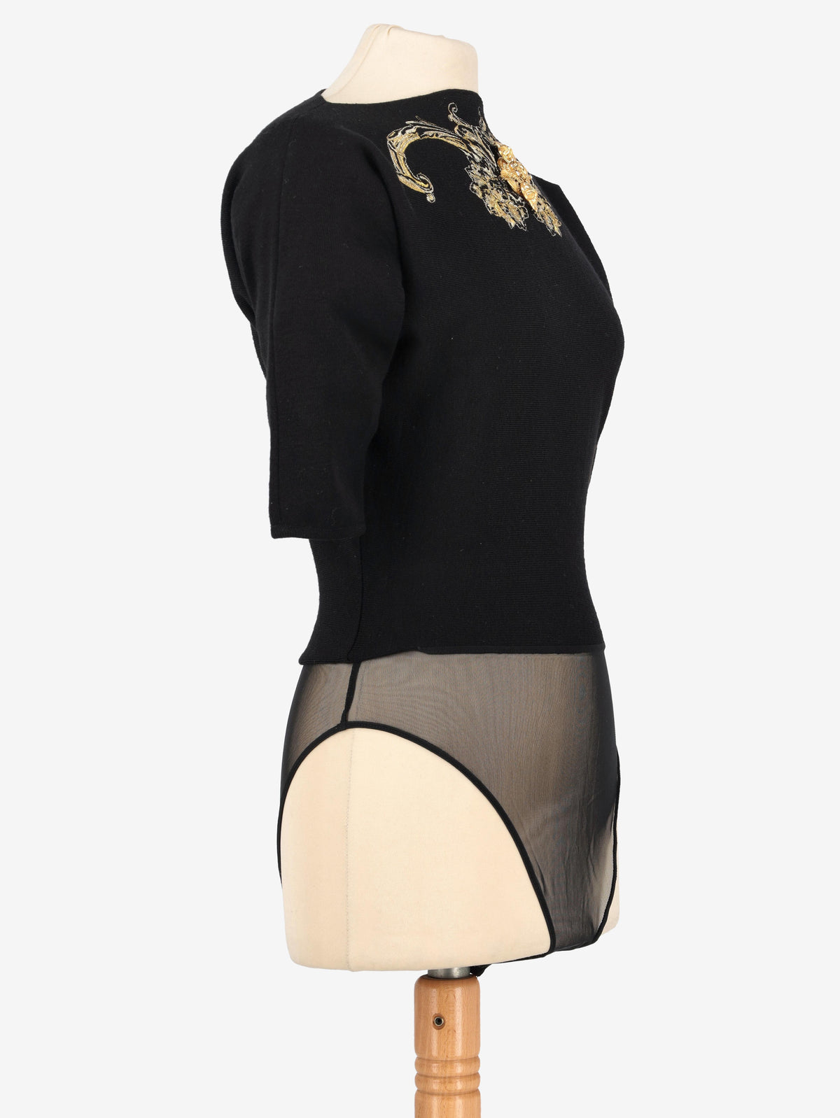 Gianfranco Ferrè Wool Bodysuit