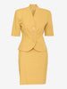 Yellow cotton suit
