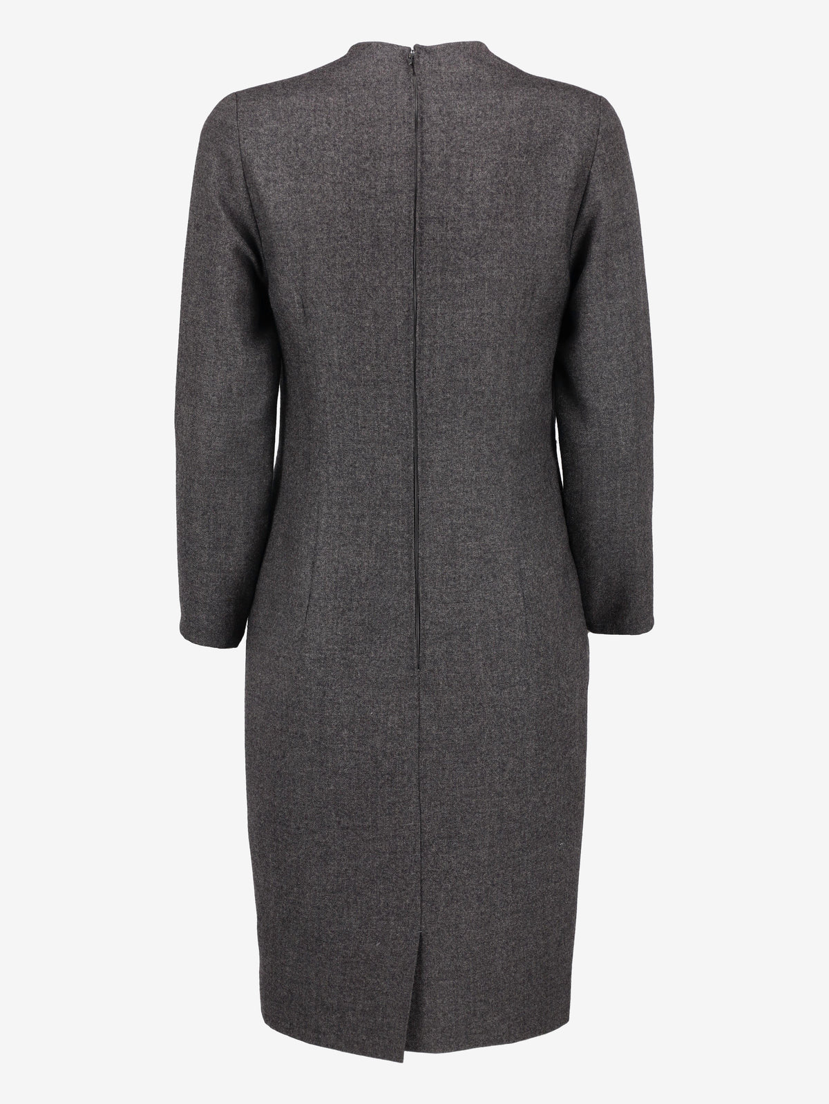 Valentino Wool Midi Dress with Layered-Effect Design CVM24.75.34  Valentino 