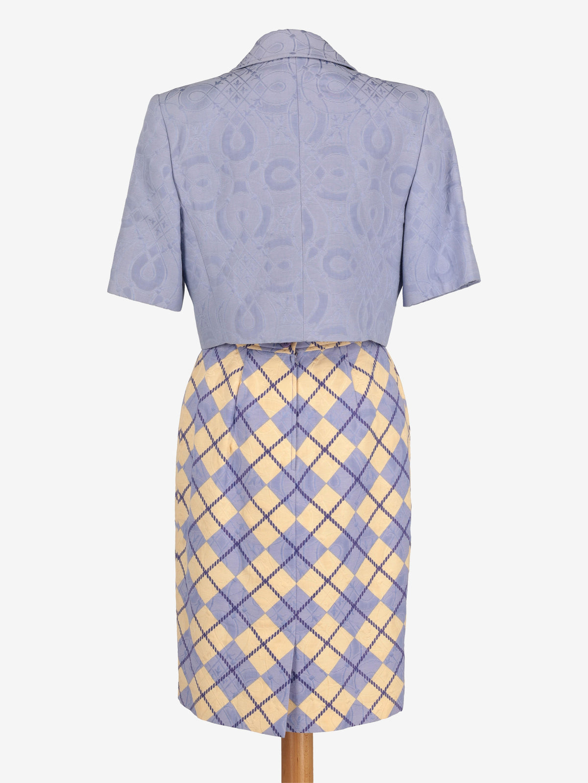 Valentino Lilac and Yellow Suit MR260725.87  Valentino Miss V 