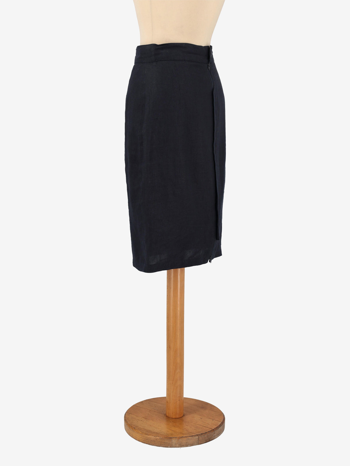 Gianni Versace Linen Pencil Skirt<BR/><BR/> WCV04032025_7  Versace 