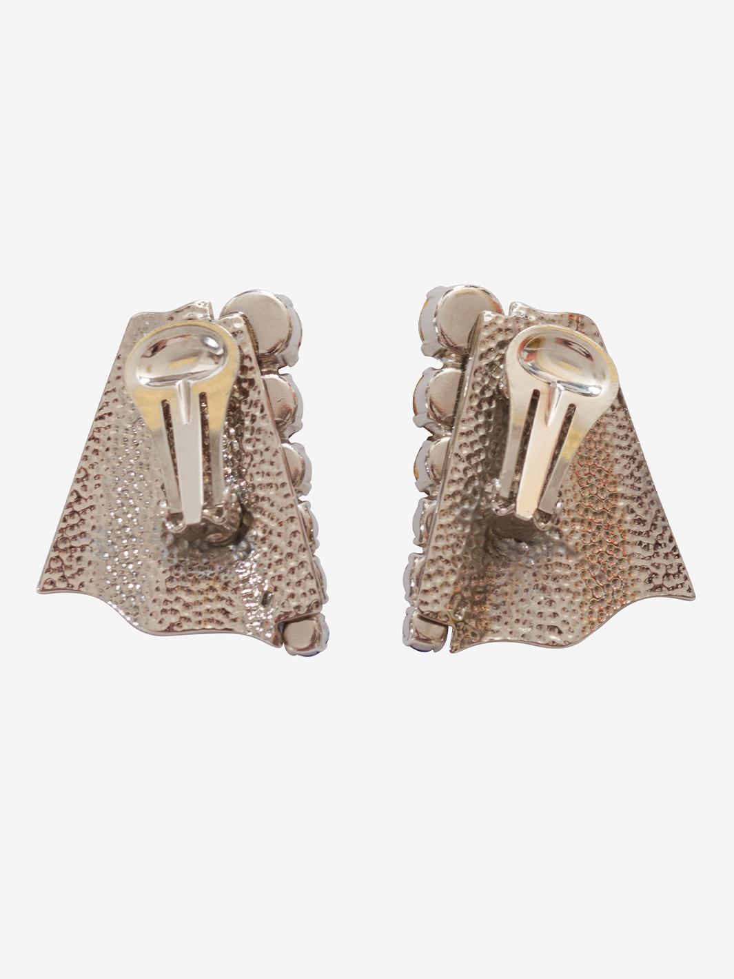 Vintage wavy clip-on earrings MR280923_03  Vintage 