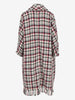 Ermanno Scervino Knit Coat with Graphic Houndstooth Pattern CVM26.22.29  Ermanno Scervino 