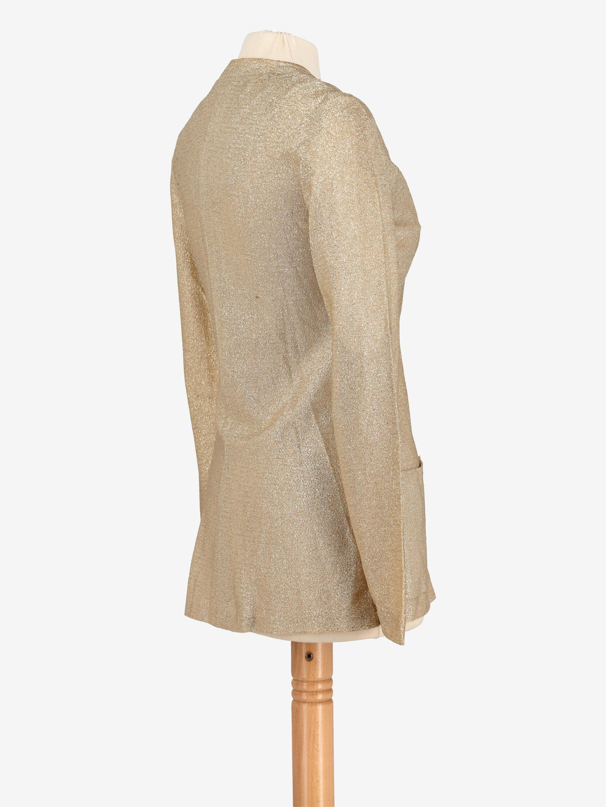 Vintage Gold Lurex Shirt W24121243  Vintage 