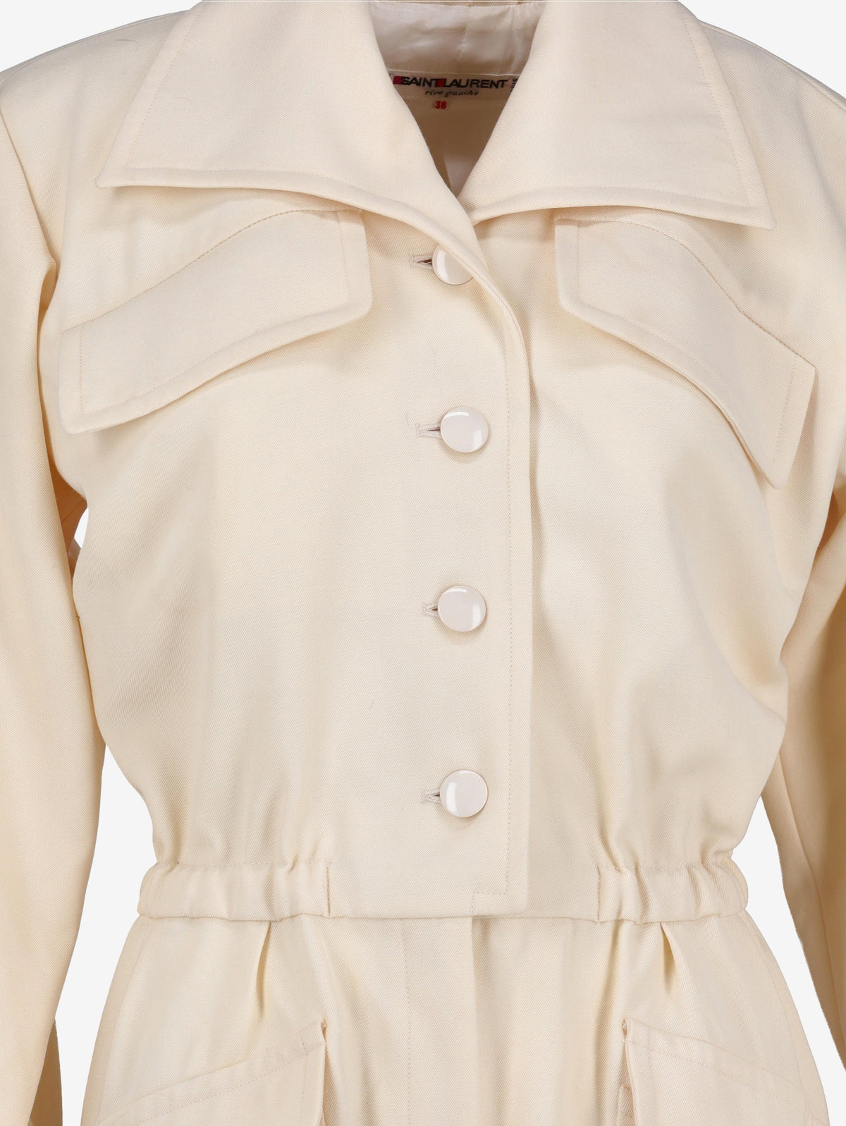 Yves Saint Laurent Ivory Jumpsuit MR120725.24  Yves Saint Laurent 