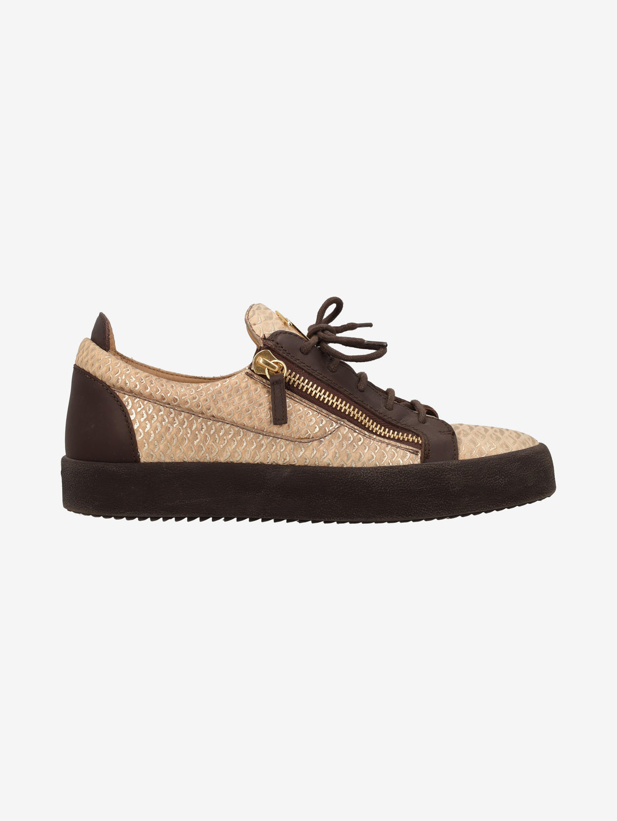 Giuseppe Zanotti Snakeprint Sneakers WCV250877.09  Giuseppe Zanotti 