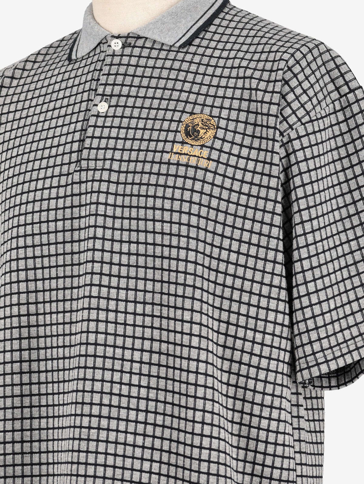 Versace 牛仔 Polo 衫