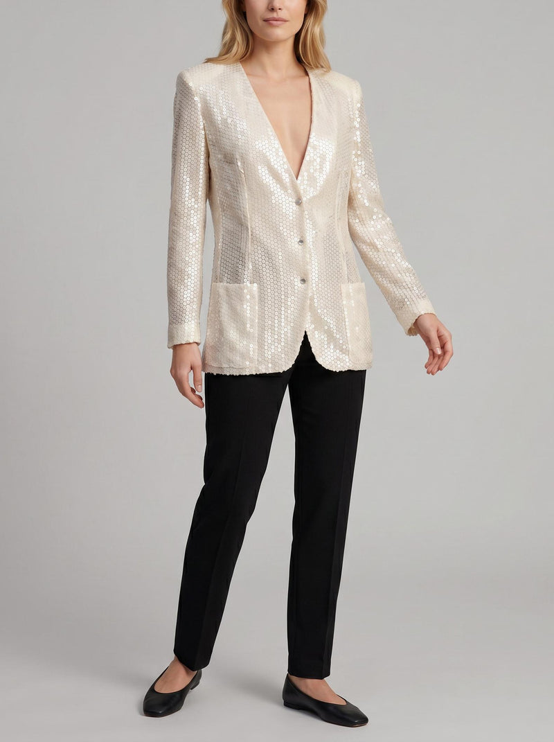 Gianfranco Ferré Sequin-Embellished Blazer W27526.20  Gianfranco Ferré 