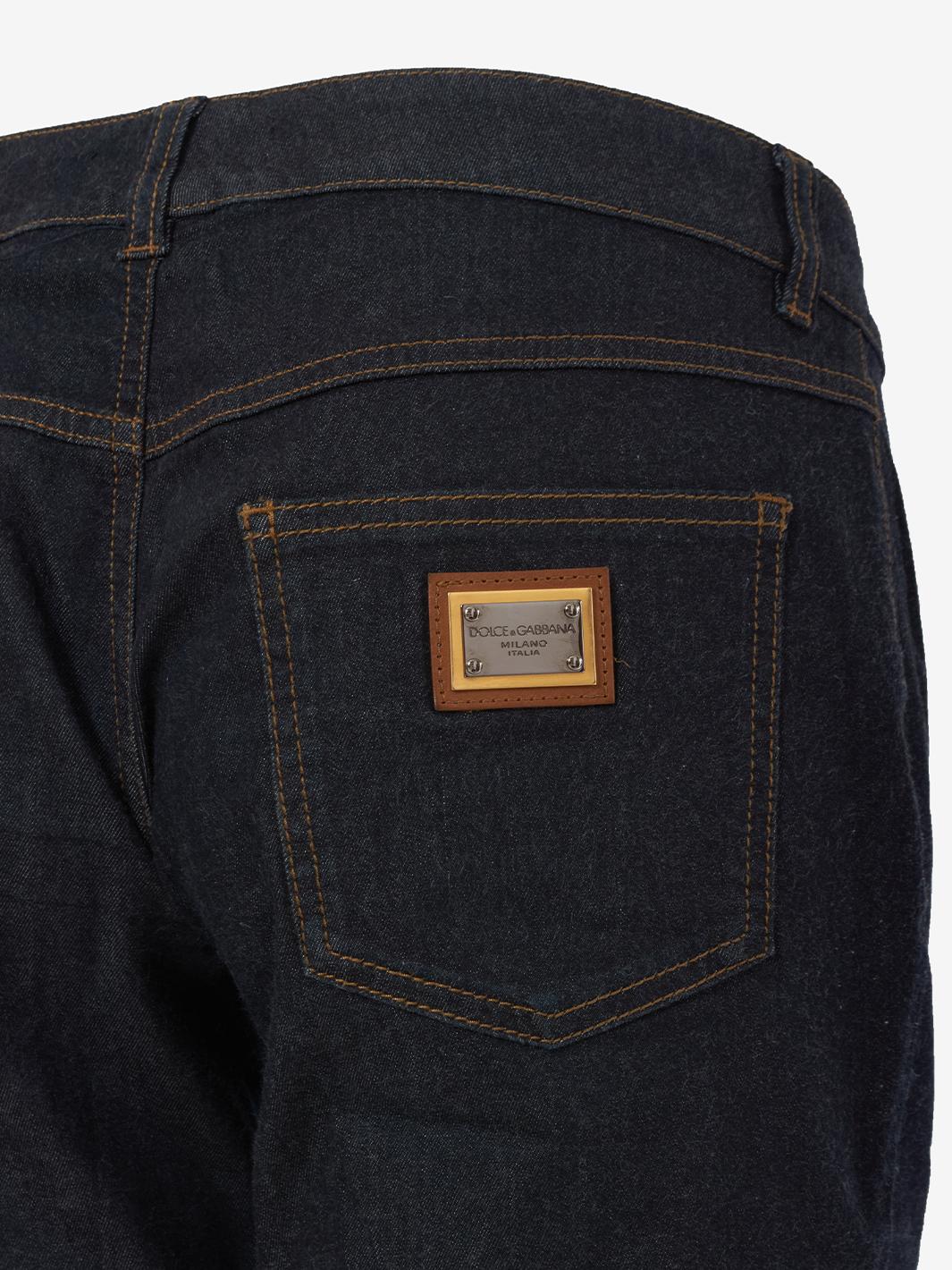 Dolce & Gabbana Straight Low Waist Jeans