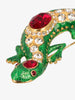 Kenneth Jay Lane Gecko Brooch CVR24.1.168  Kenneth Jay Lane 