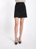Y2K Costume National short skirt in black wool with deep side slits M1702236  Costume national 