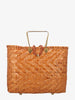 Vintage Wicker Shopper Bag