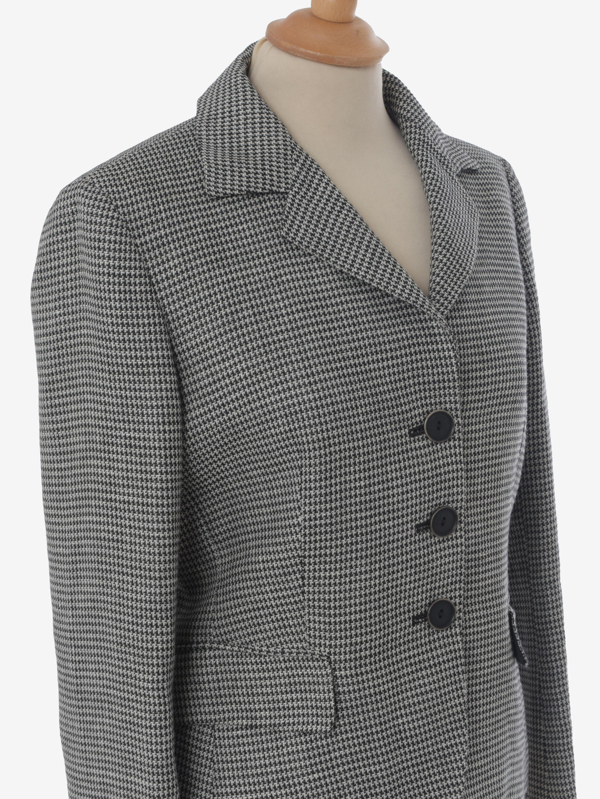 Max Mara Pied De Poule Jacket