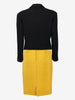 Abito nero e giallo Gianni Versace Couture