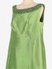 Satin Beaded Long Dress - 60s M1701749  Vintage 