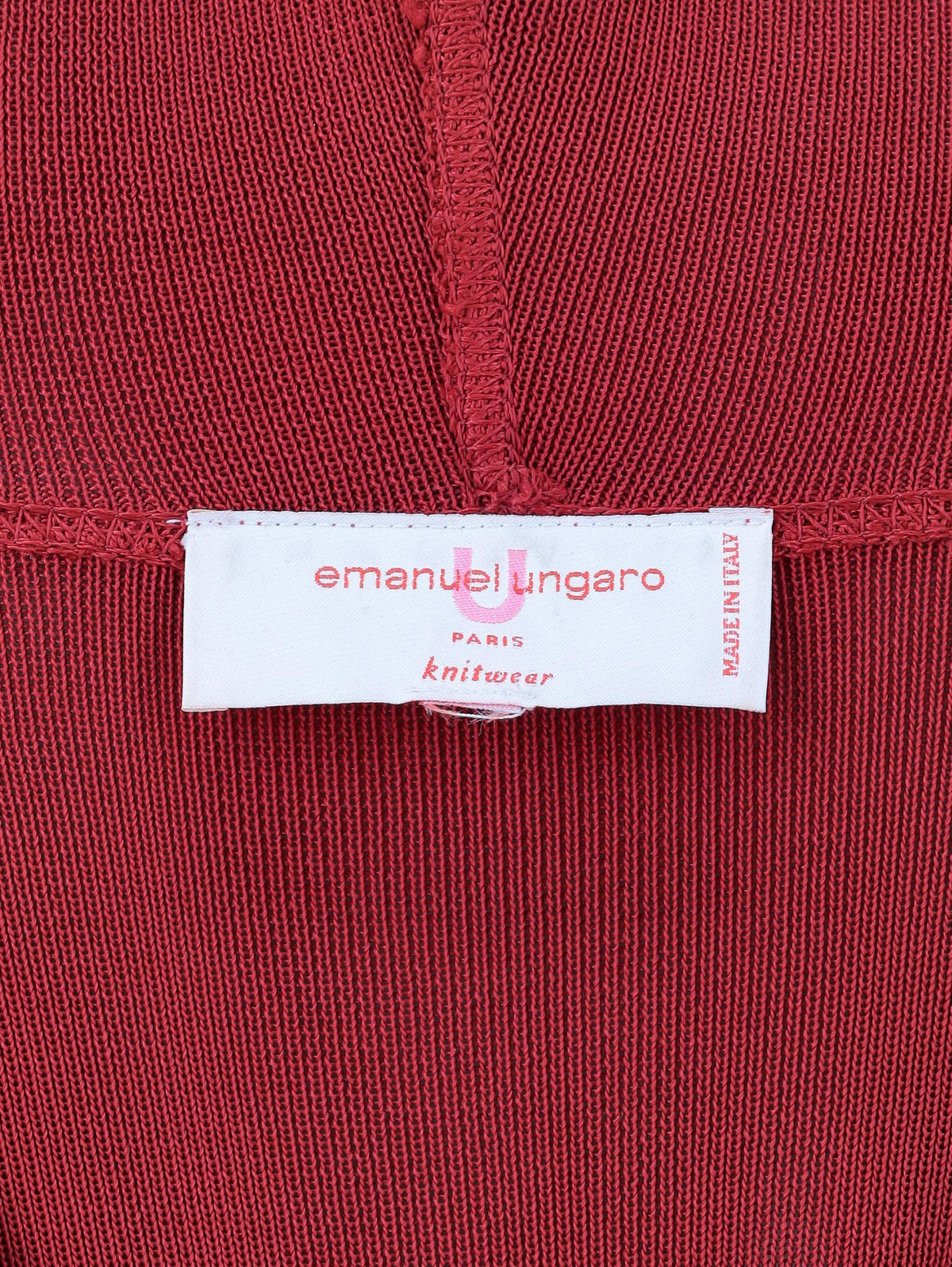 Ungaro Red Cardigan