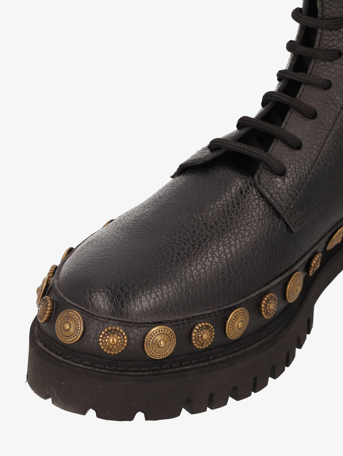 Moschino Studded Leather Boots WCV250821.03  Moschino 