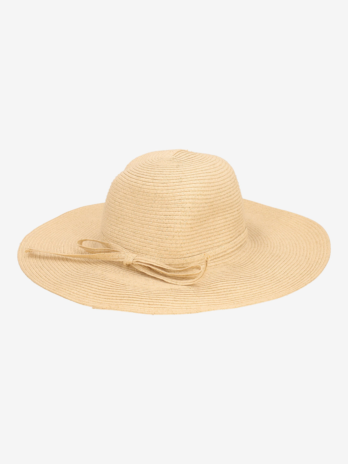Vintage Shimmering Straw Hat with Bow Detail W130126.1  Vintage 