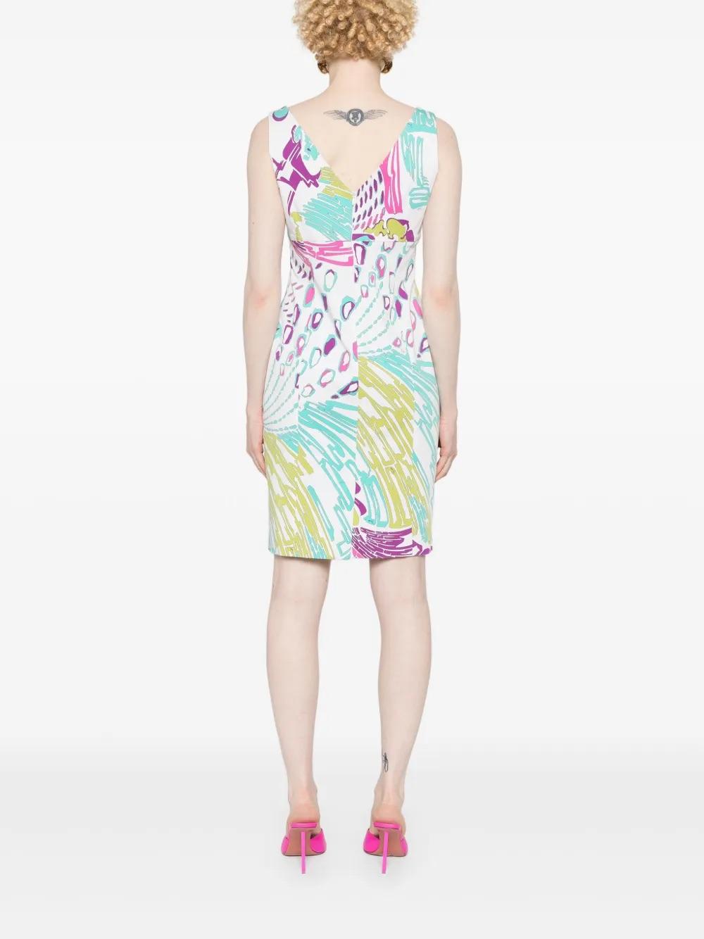 Pucci Abstract-Print Mini Dress WCV241016  Pucci 