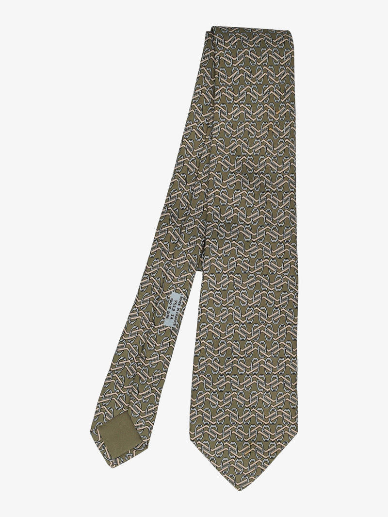Hermès Patterned Tie W16062025.28  Hermès 