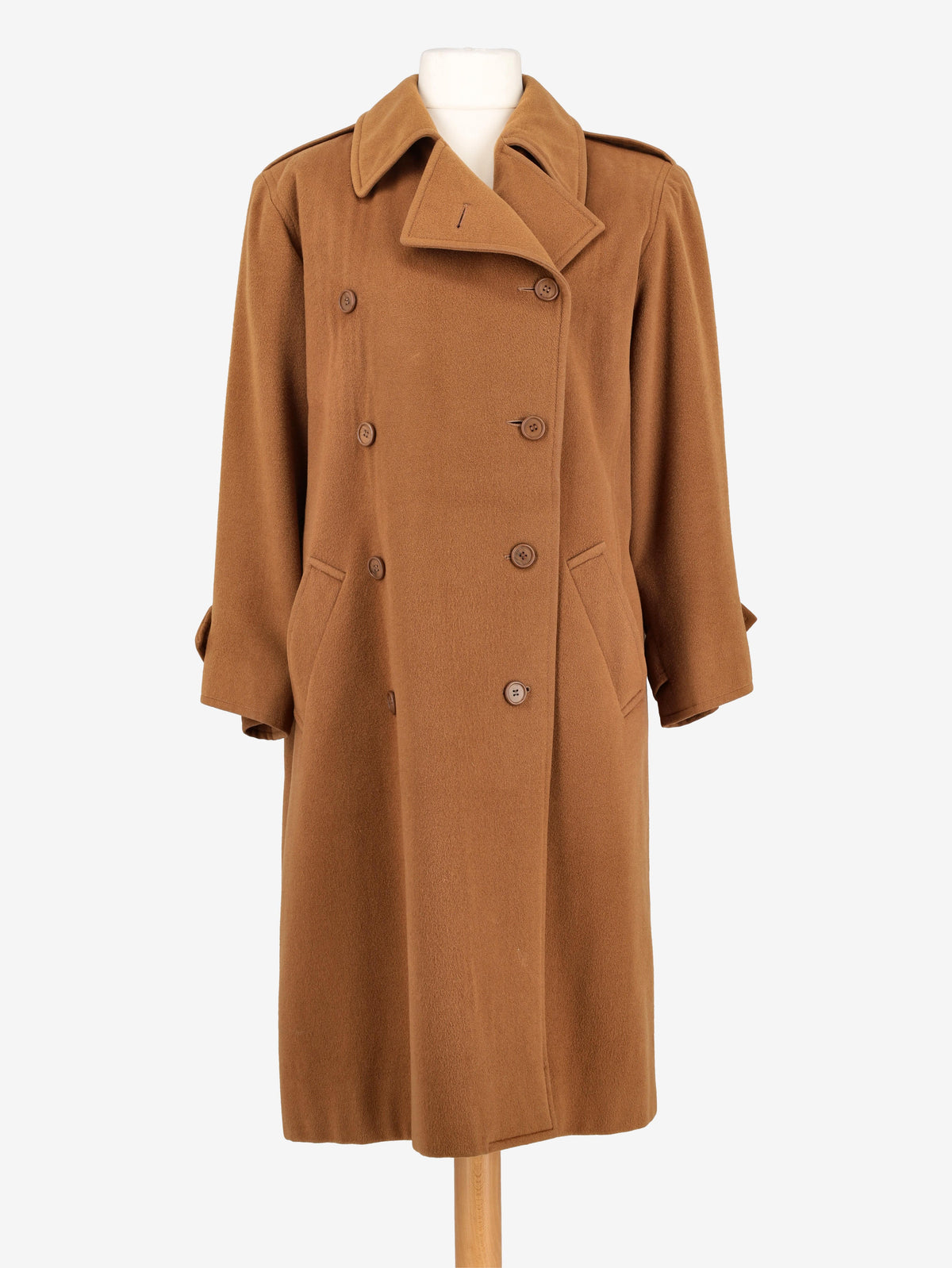 Trench in lana Yves Saint Laurent