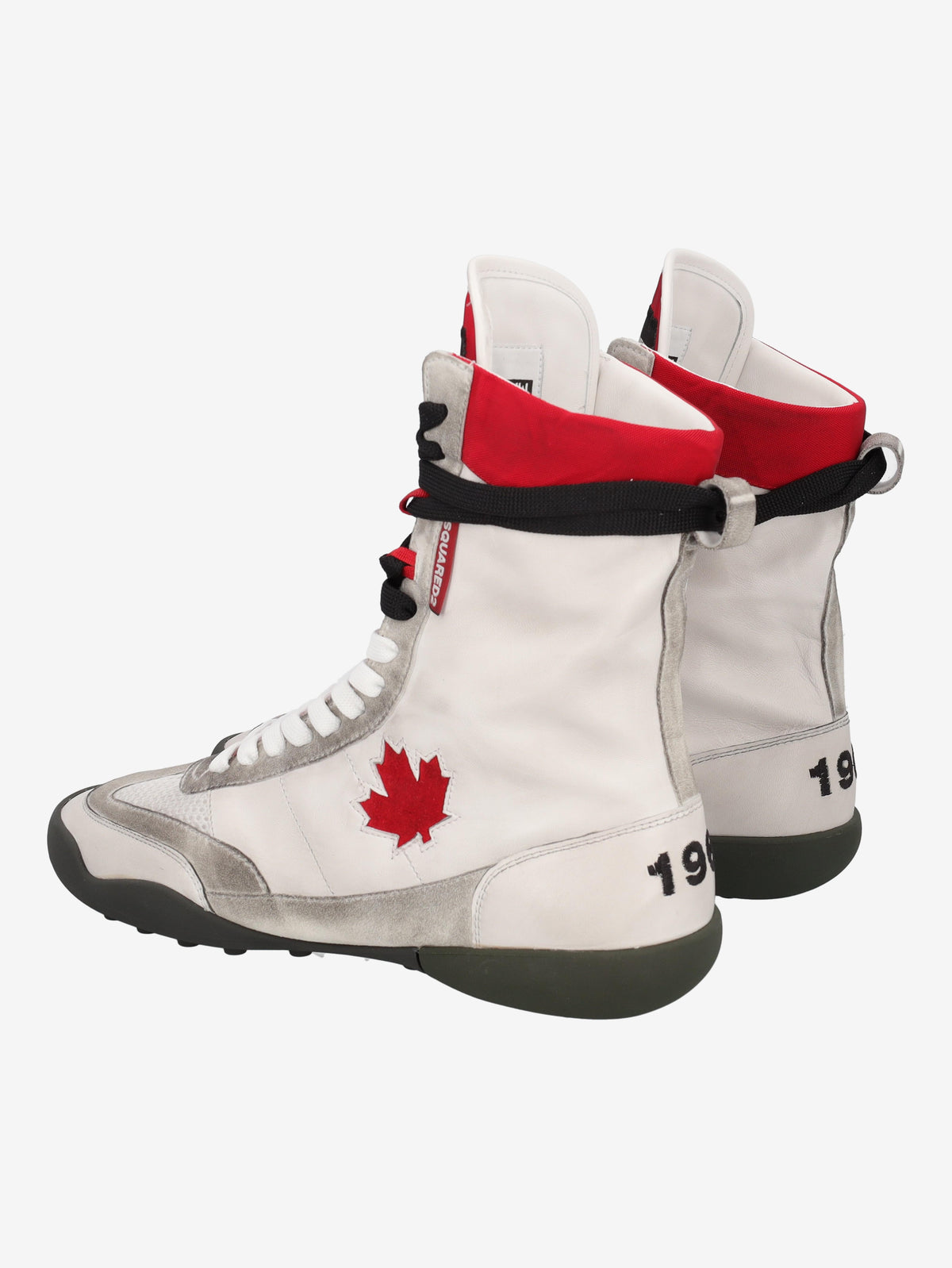 Dsquared2 Boxeur Leather High-Top Sneakers CVM26.23.120  Dsquared² 
