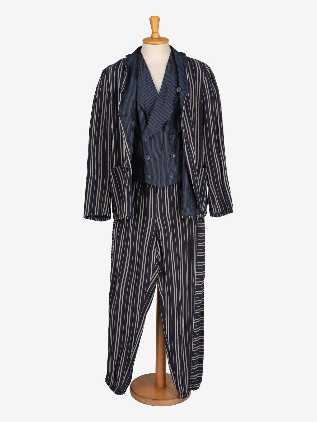 Giorgio Armani Blue Striped Suit WCV112505  Giorgio Armani 