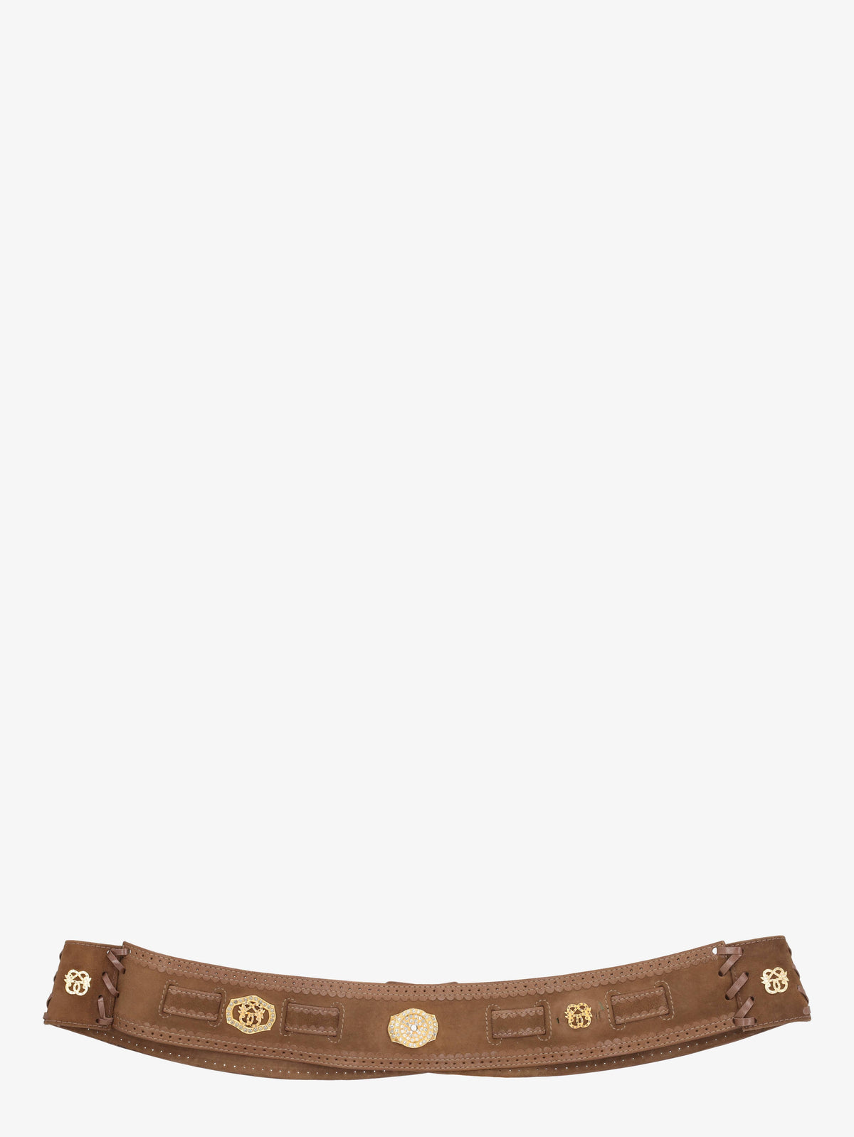 Pirovano Vintage Suede Belt