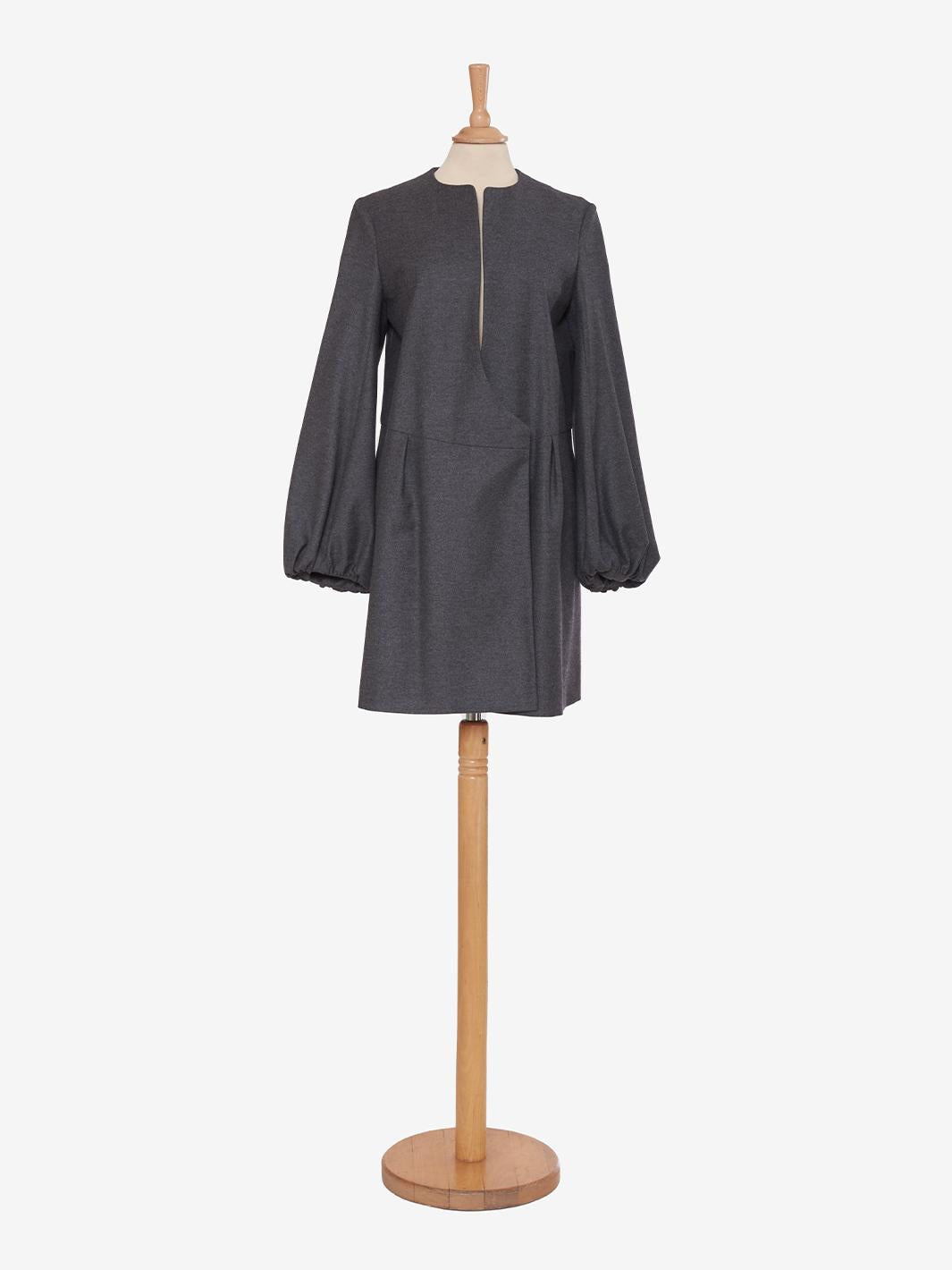 Yves Saint Laurent 灰色大衣