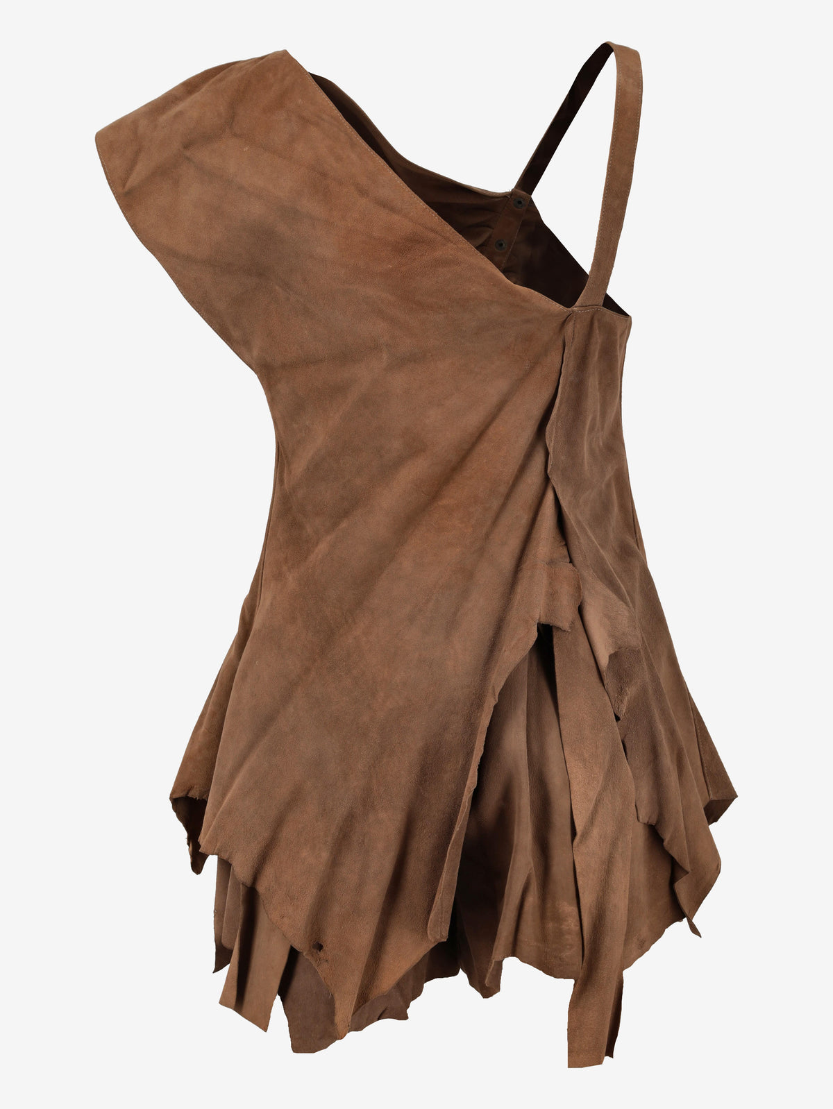 Issey Miyake Brown Suede Set DM10043112  Issey Miyake 