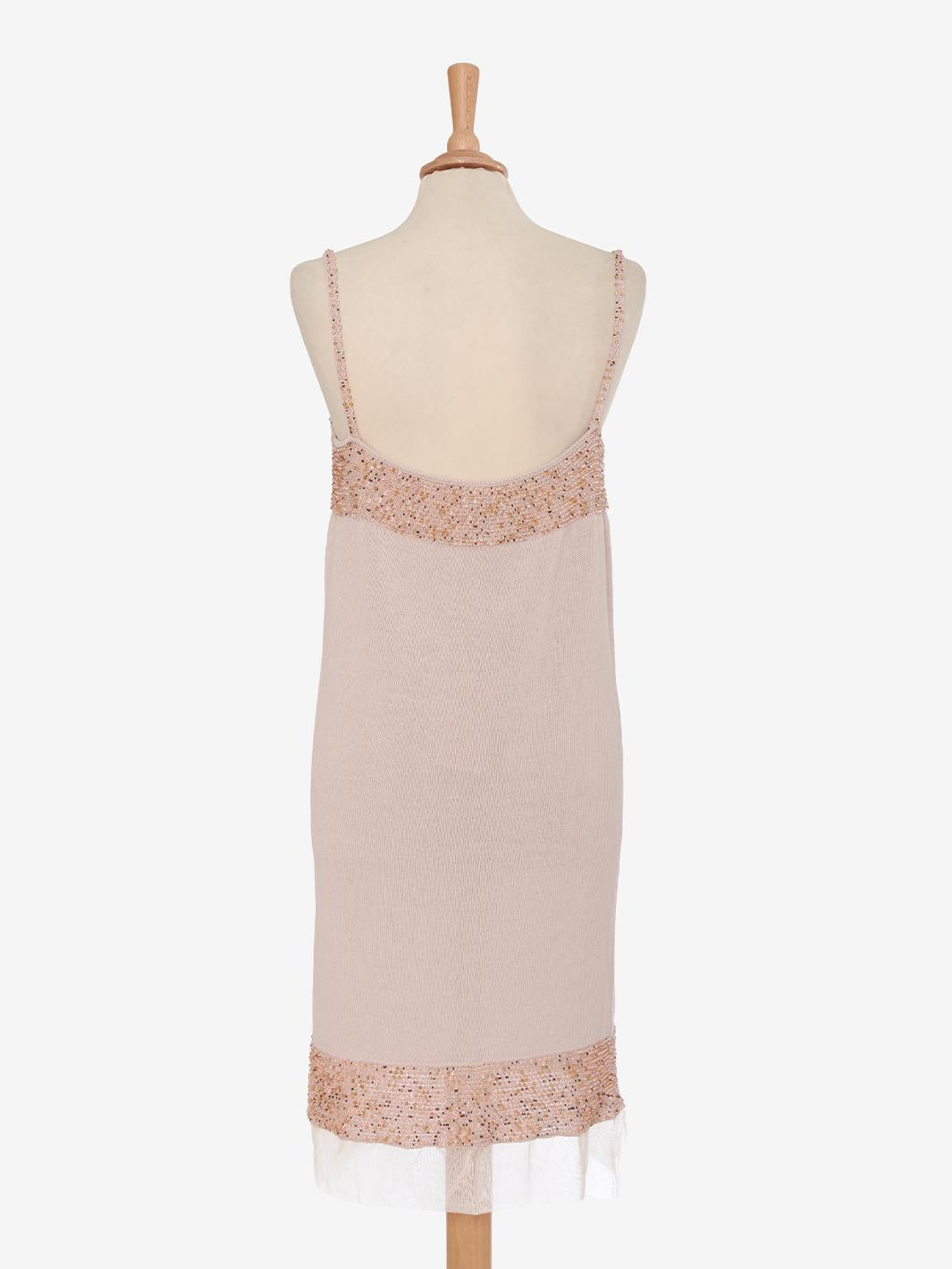 Krizia Beaded Knit Dress CVM21.90.368A  Krizia 