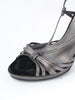 2010 Miu Miu grey sandals with jewelled heel W22052151  Miu Miu 