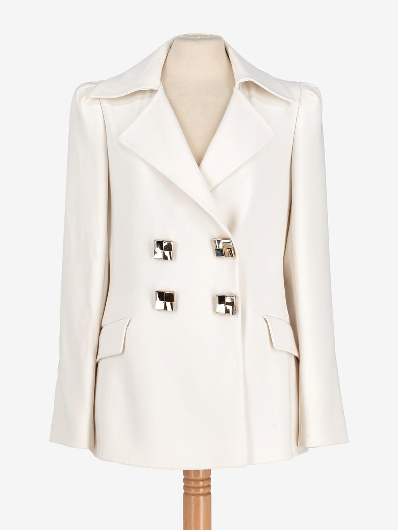 Ermanno Scervino White Blazer WCV30052025.39  Ermanno Scervino 