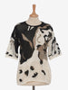 Krizia Patterned Mesh T-shirt